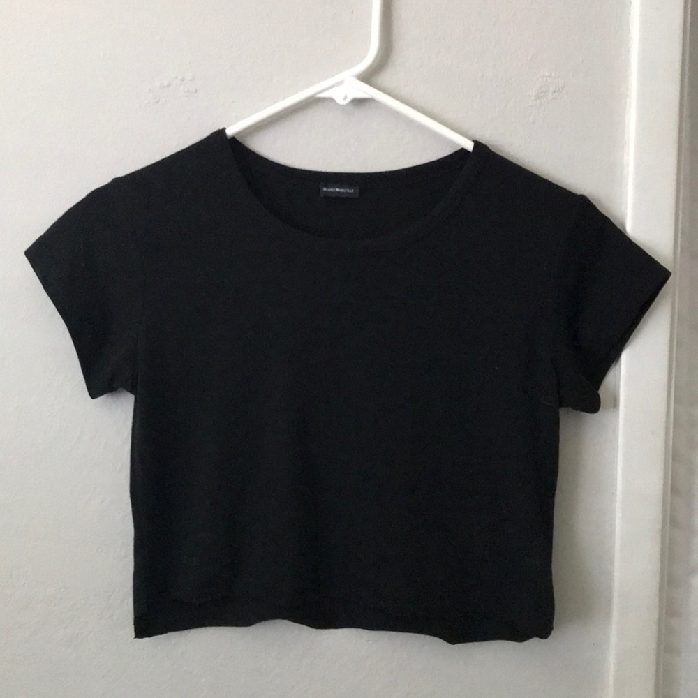 brandy black baby tee
